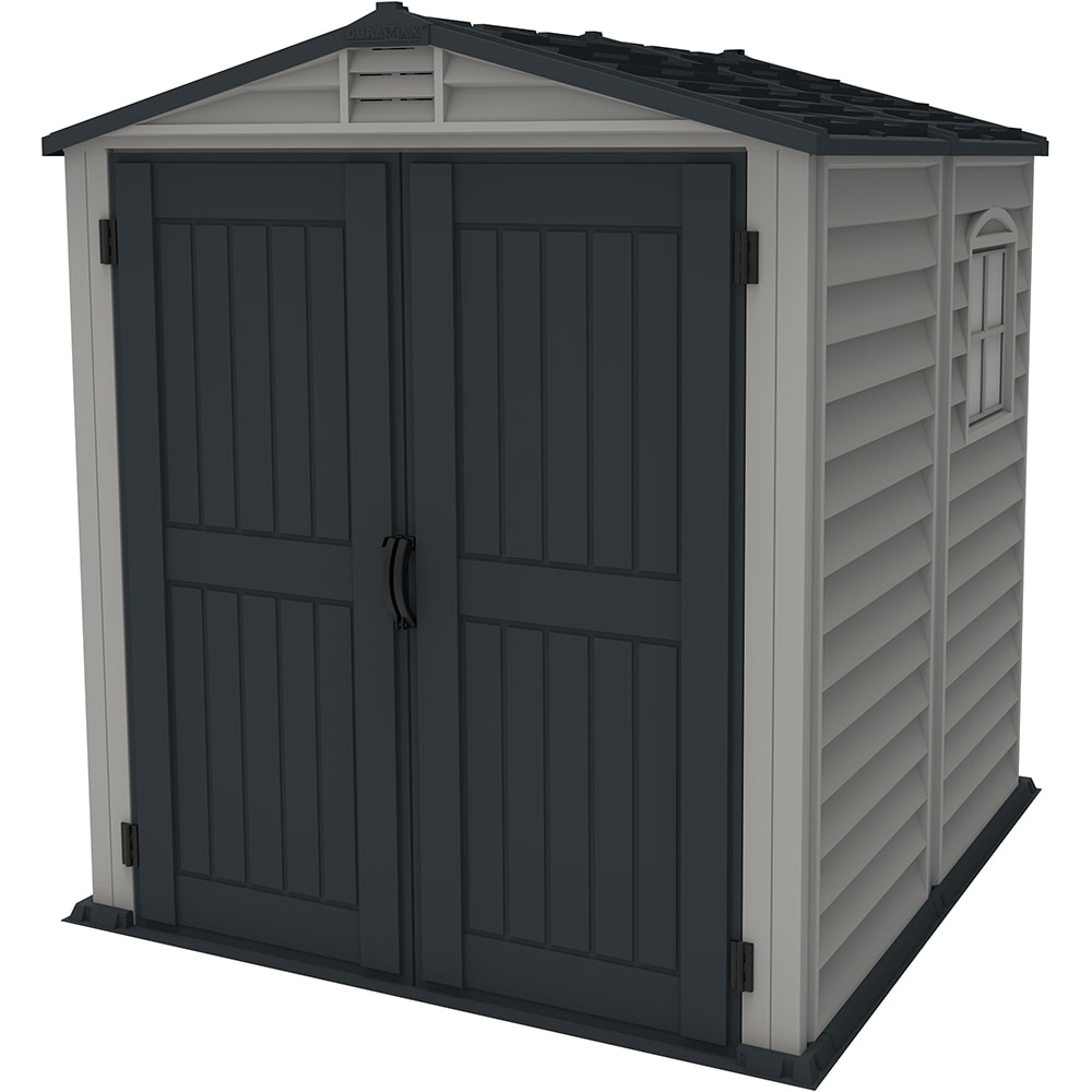 Casuta gradina DURAMAX Storemate P, rasina, 190 x 213 x 187 cm, gri antracit