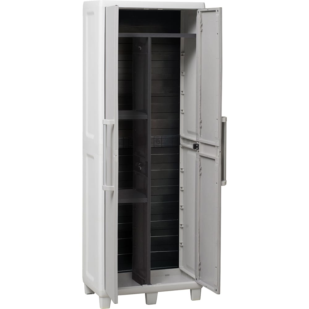 Dulap depozitare gradina TOOMAX Urban S, polipropilena, 65 x 38 x 178 cm