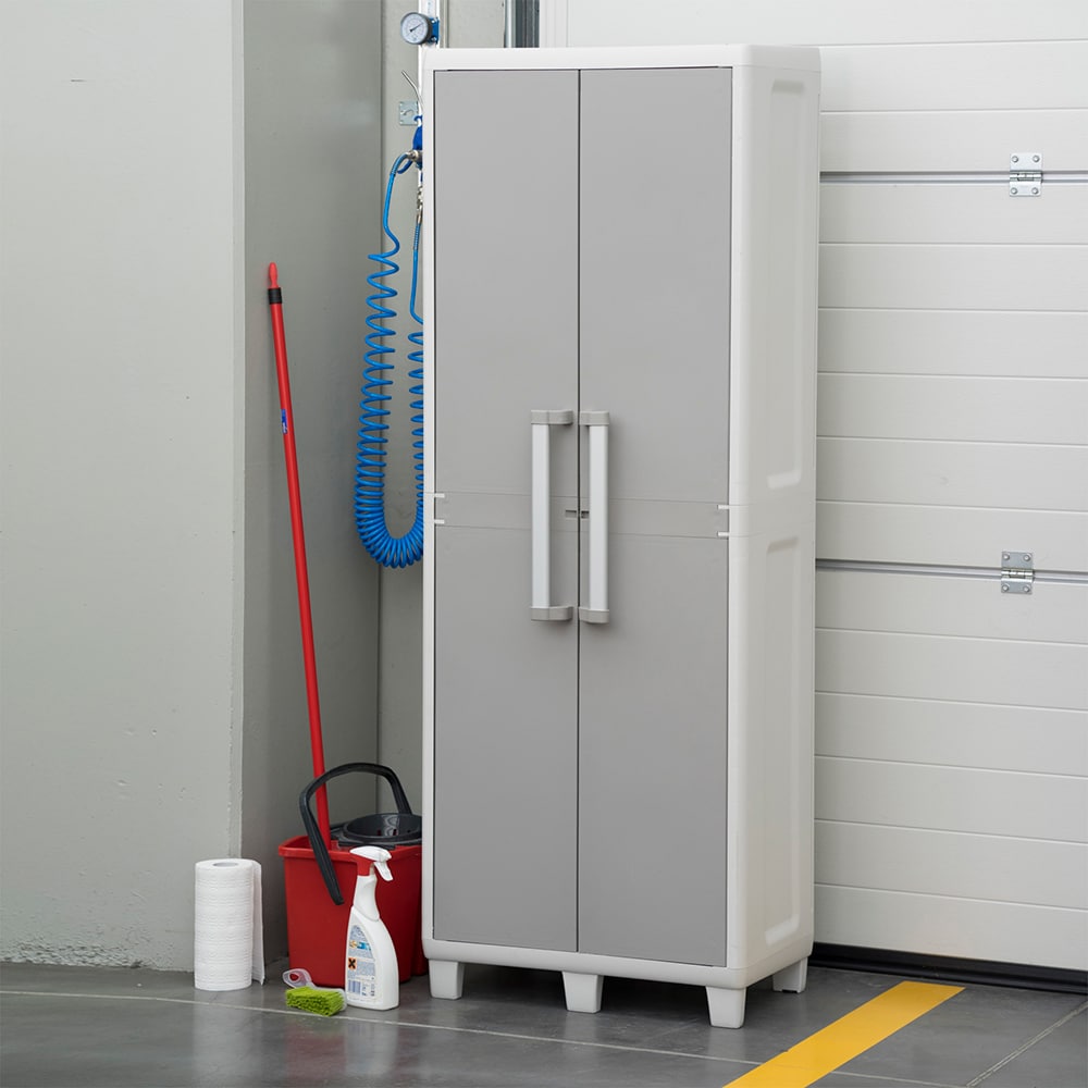 Dulap depozitare gradina TOOMAX Urban S, polipropilena, 65 x 38 x 178 cm