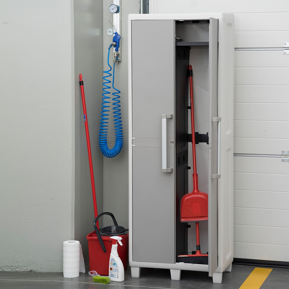 Dulap depozitare gradina TOOMAX Urban S, polipropilena, 65 x 38 x 178 cm