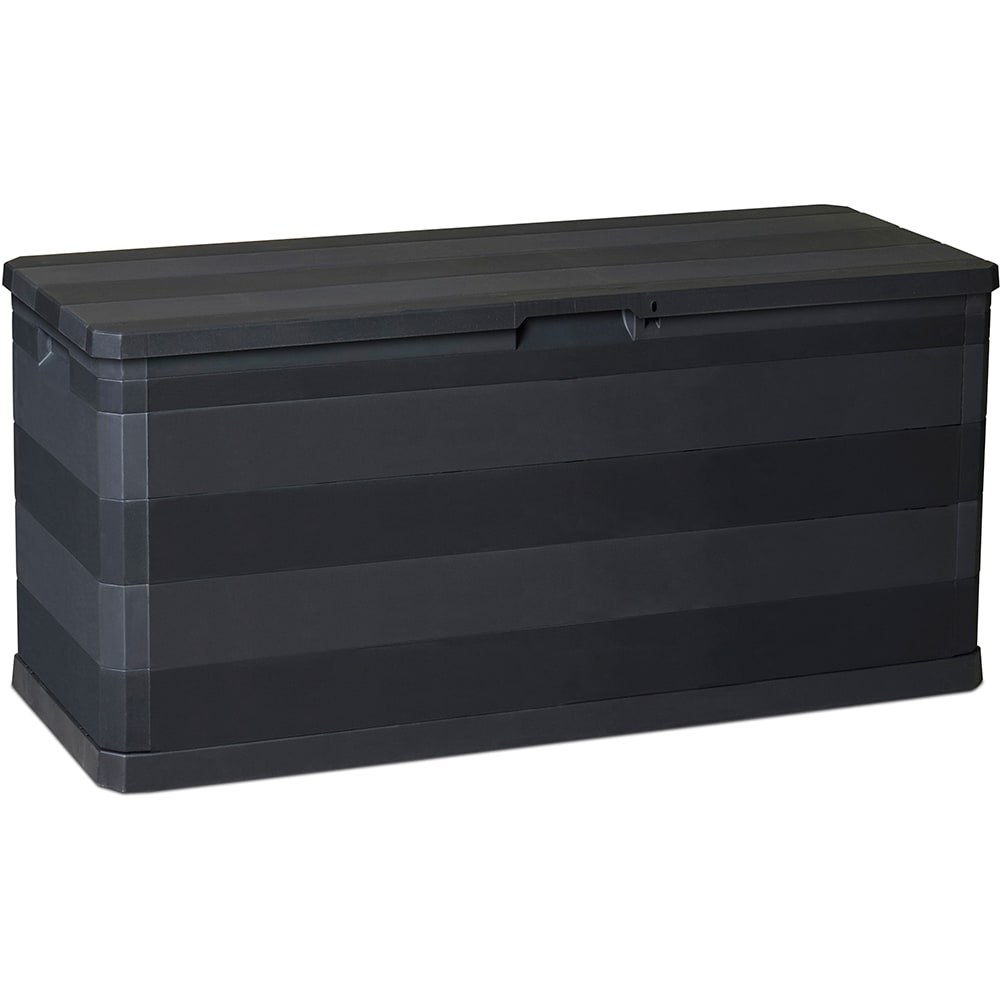 Lada depozitare gradina TOOMAX Elegance, PP, 117 x 45 x 56 cm, negru
