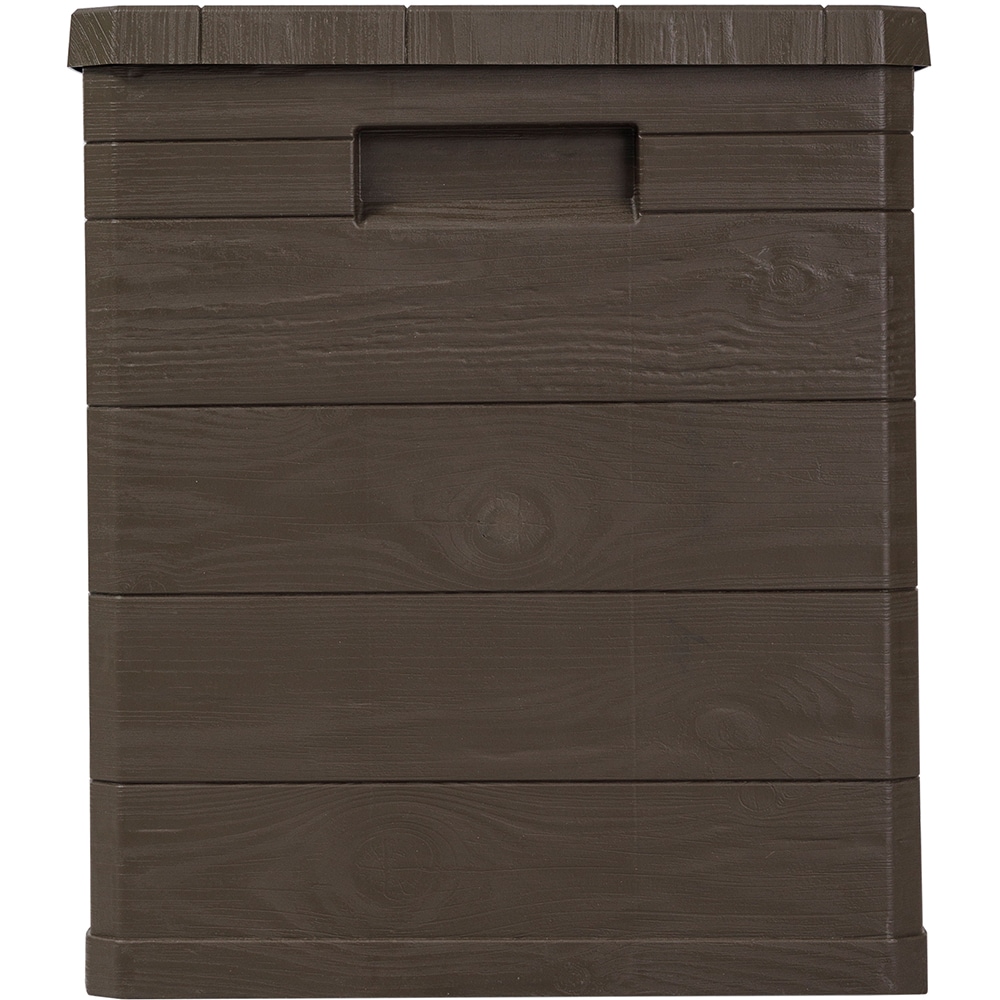 Lada depozitare gradina TOOMAX Woody's, PP, 42.5 x 44 x 50 cm, maro