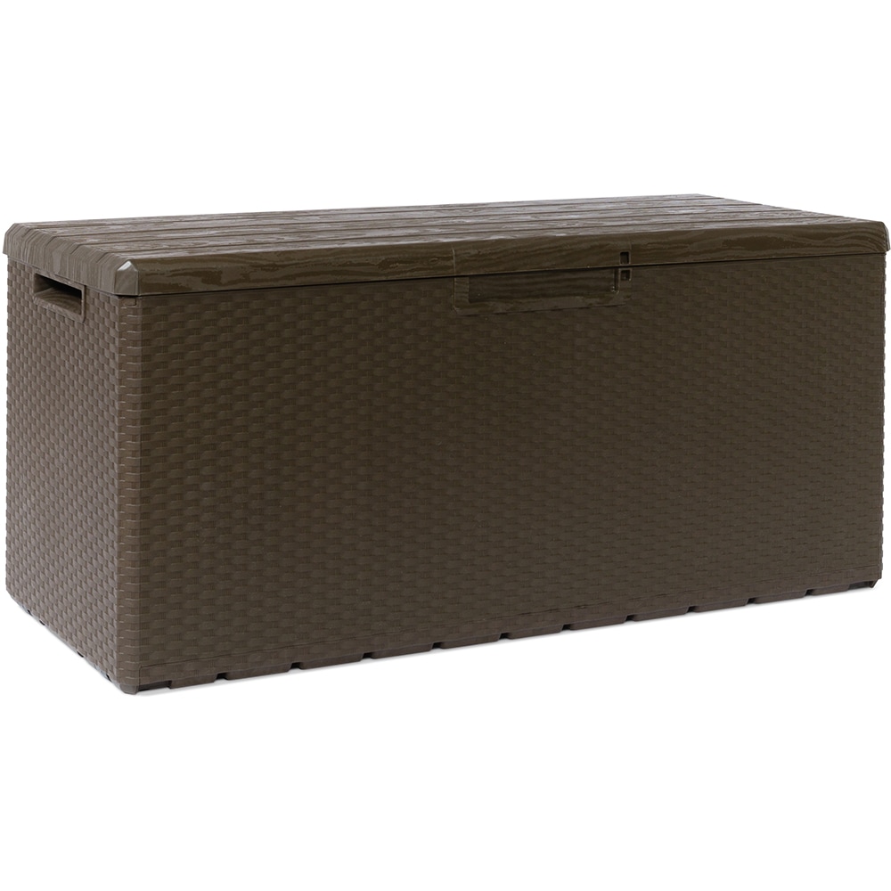 Lada depozitare gradina TOOMAX Portofino, PP, 123.7 x 54.5 x 56.2 cm, maro