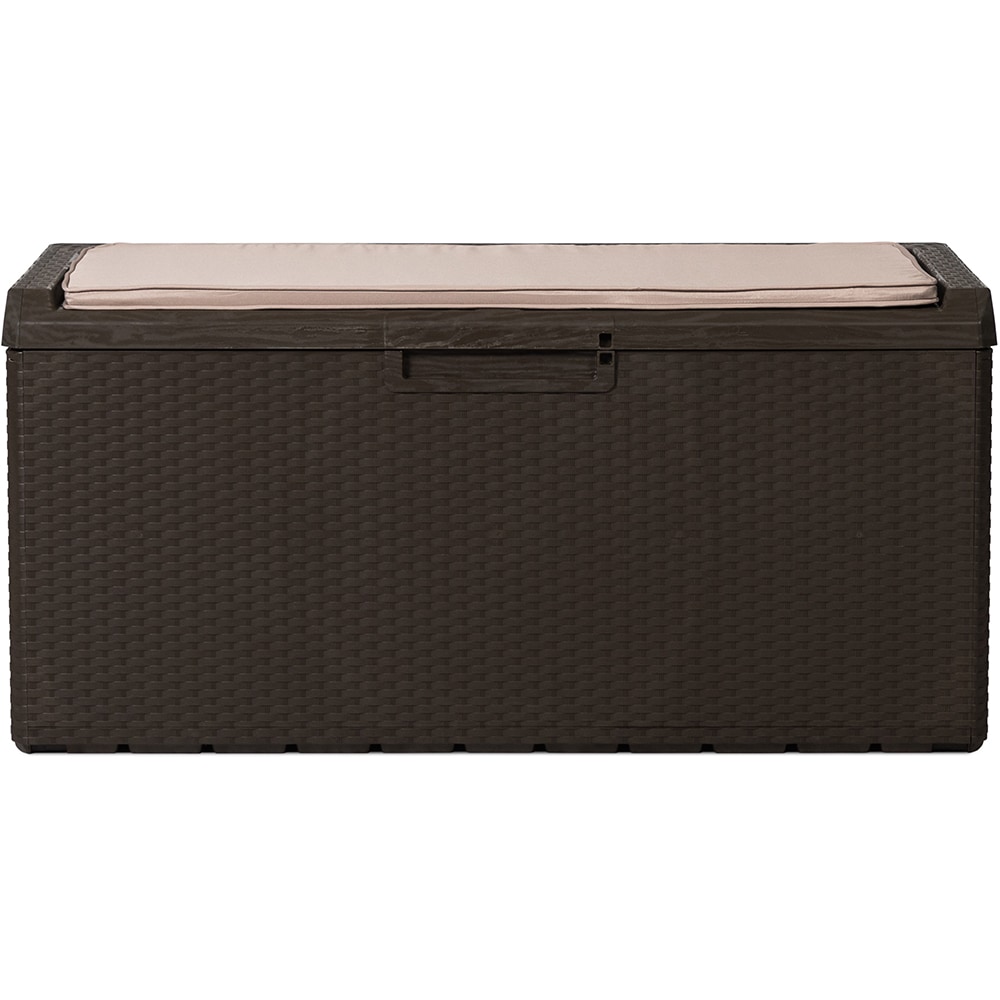 Lada depozitare gradina TOOMAX Portonovo, PP, 123.7 x 54.5 x 58.7 cm, maro