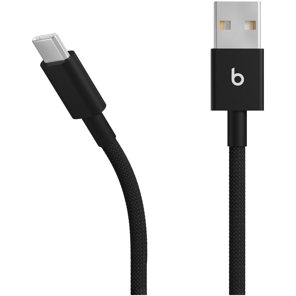 Cablu date BEATS MDGH4ZM/A, USB-A - USB-C, 1.5m, 2 bucati, negru