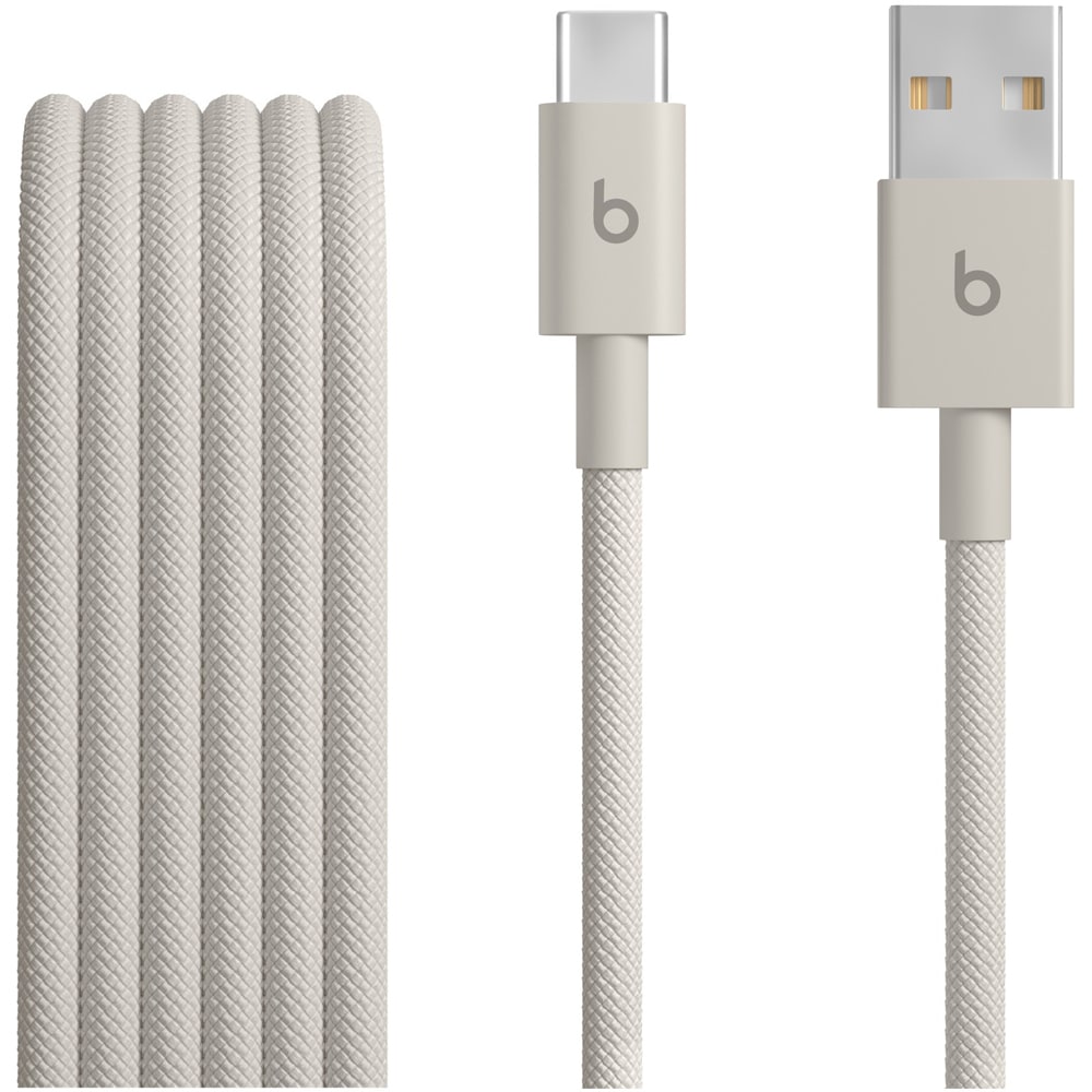 Cablu date BEATS MDGJ4ZM/A, USB-A - USB-C, 1.5m, bej