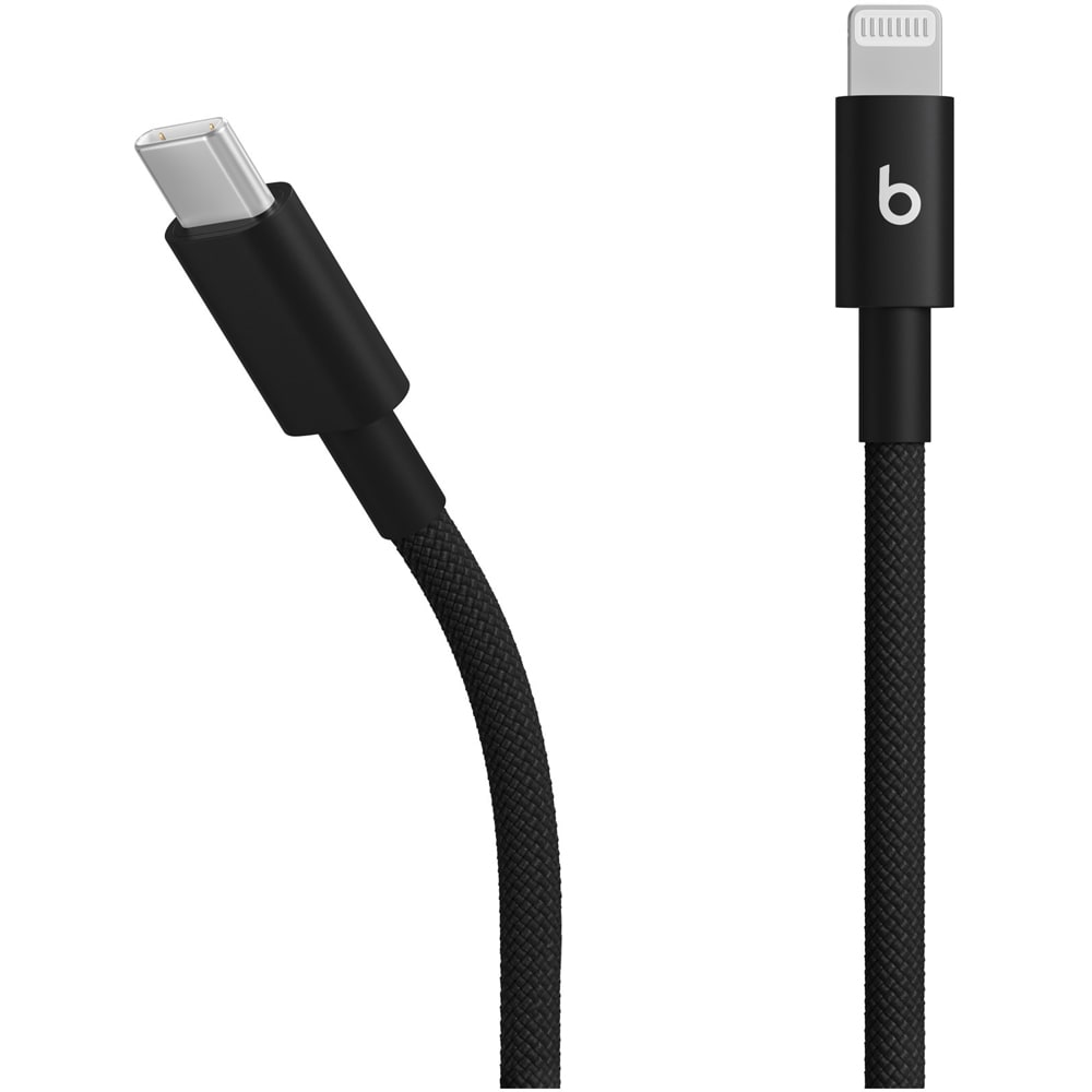 Cablu date BEATS MDGK4ZM/A, USB-C - Lightning, 1.5m, negru