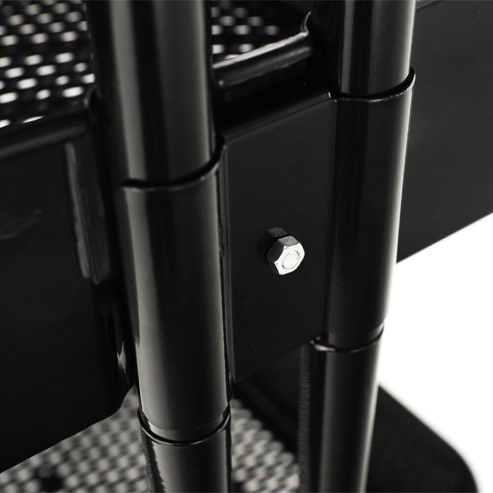 Carucior multifunctional Dobby, 45 x 37 x 77 cm, negru