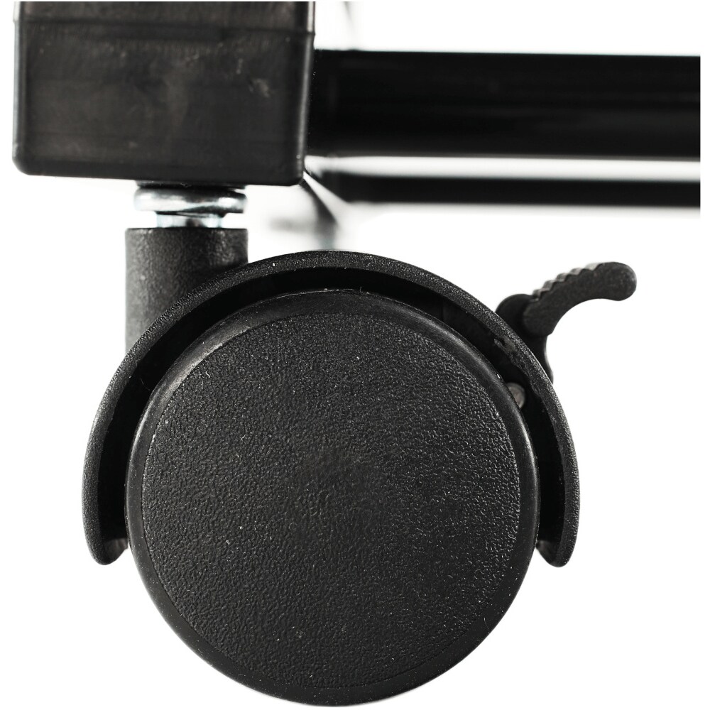 Carucior multifunctional Dobby, 45 x 37 x 77 cm, negru