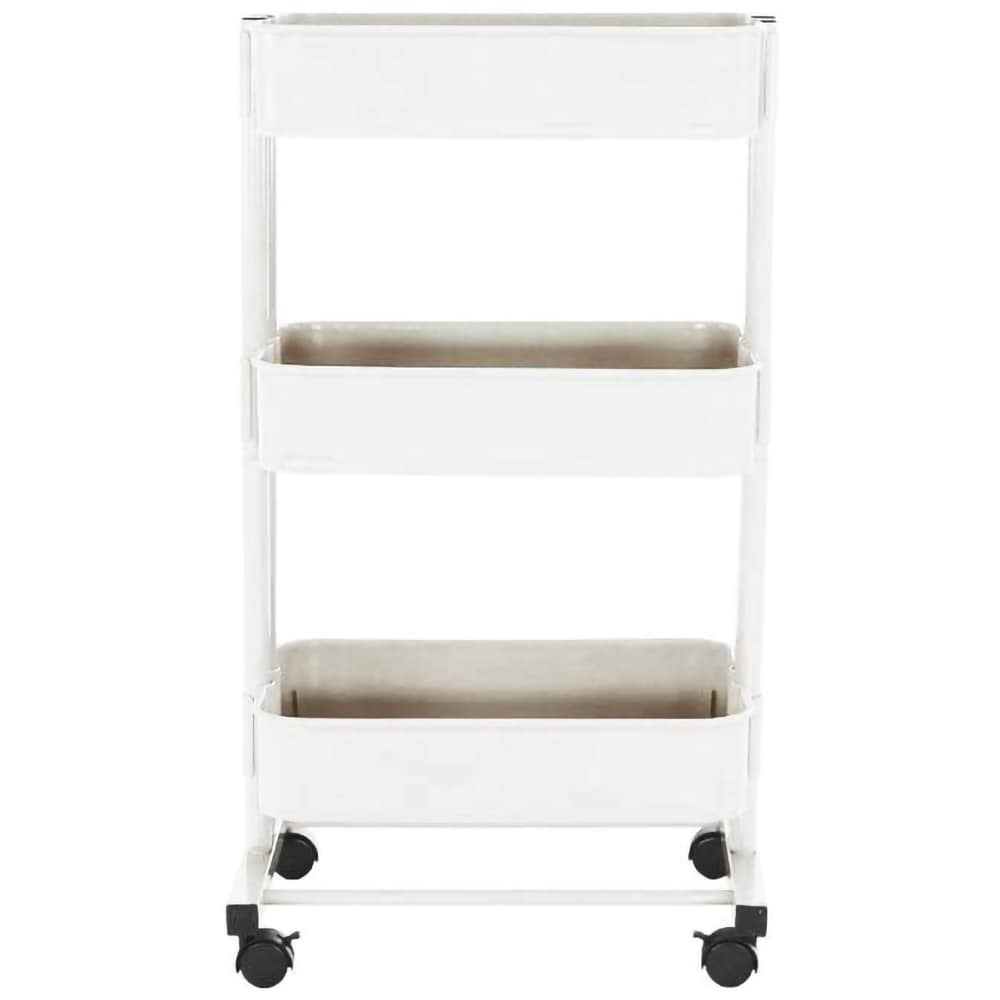 Carucior multifunctional Dobby, 45 x 37 x 77 cm, alb