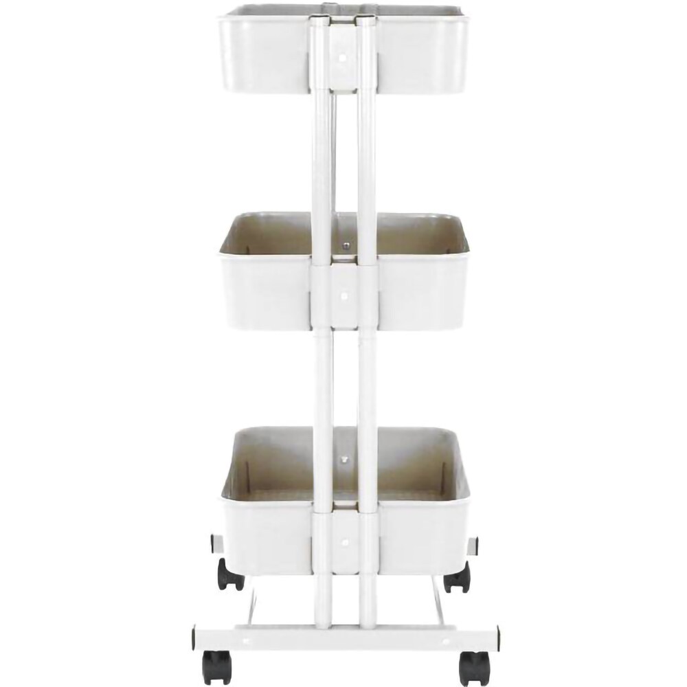 Carucior multifunctional Dobby, 45 x 37 x 77 cm, alb