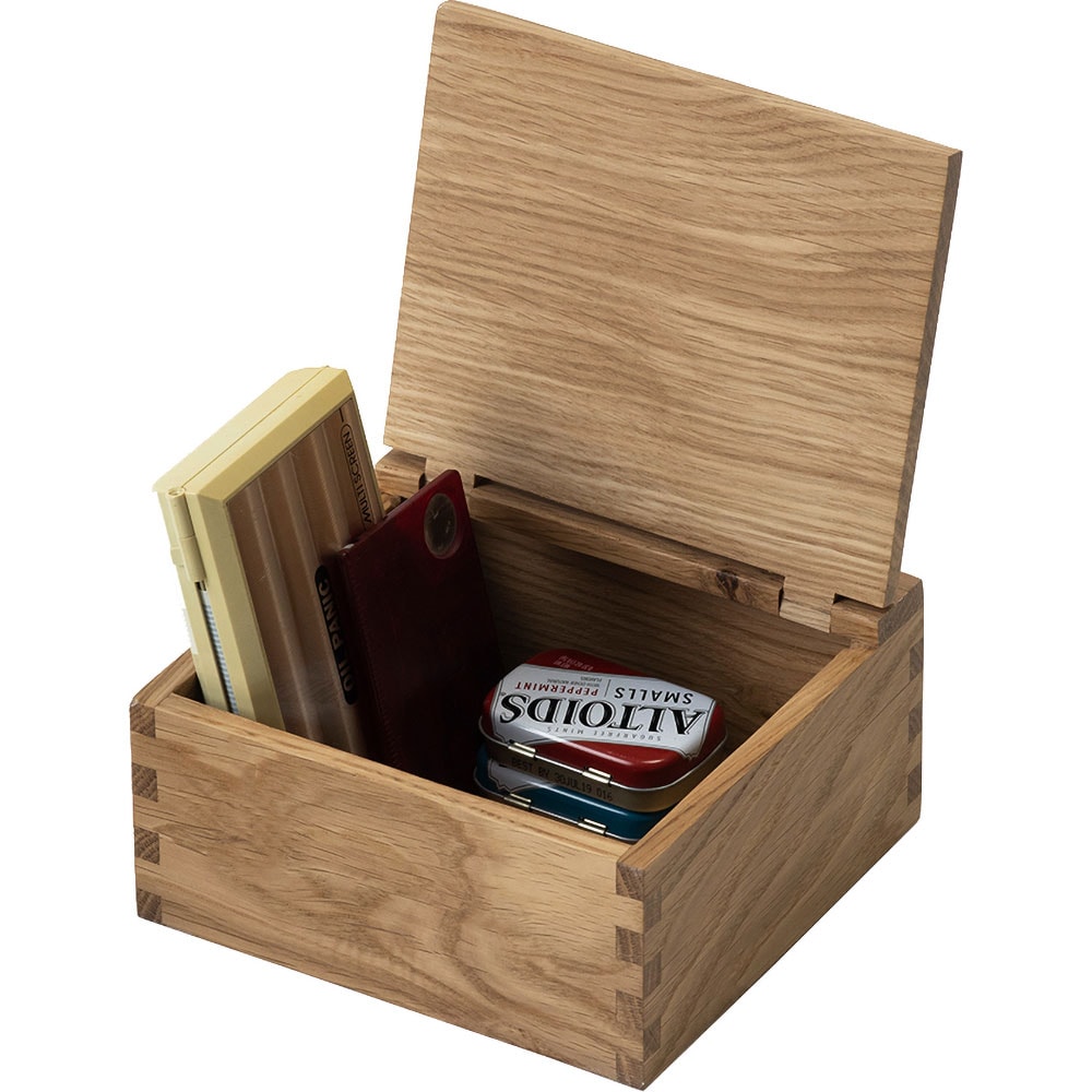 Cutie depozitare Simple S, 15 x 15 x 7.3 cm, maro deschis