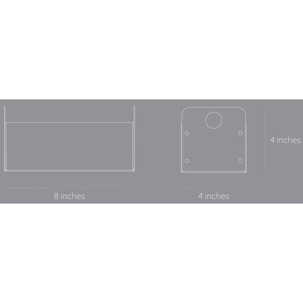 Cutie depozitare Intact, 20 x 10 x 10 cm, rosu