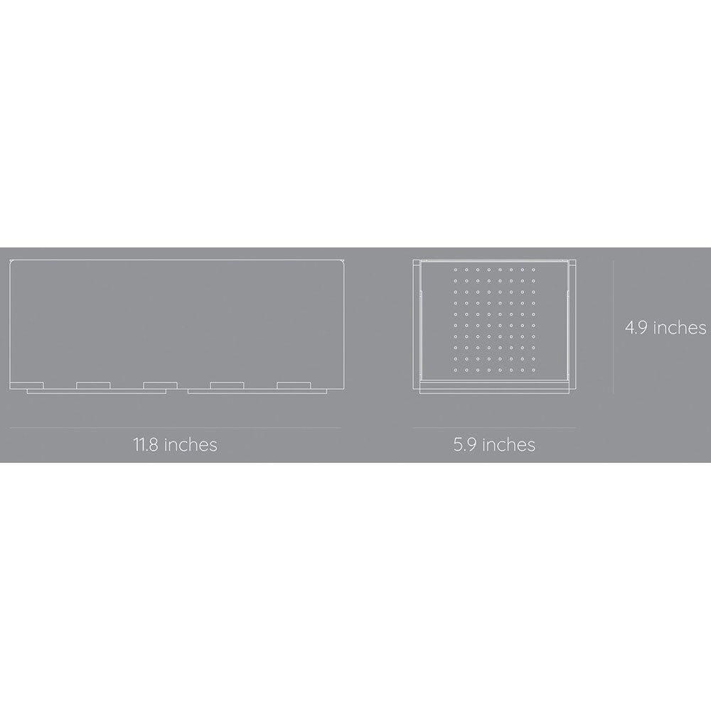 Cutie depozitare Boxxit, 30 x 15 x 12.3 cm, gri inchis