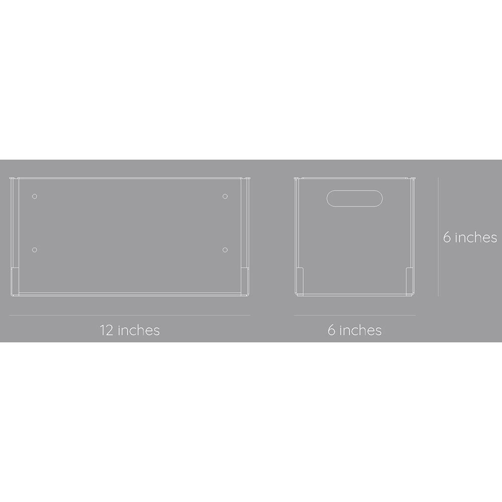 Cutie depozitare Euro Small, 15 x 30 x 15 cm, gri deschis