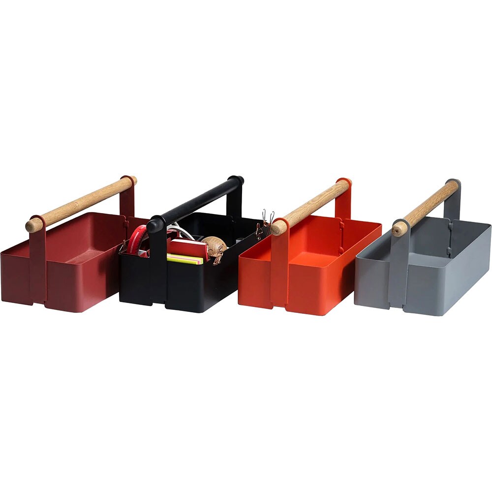 Cutie depozitare Cora Small, 34.9 x 15.4 x 15 cm, gri