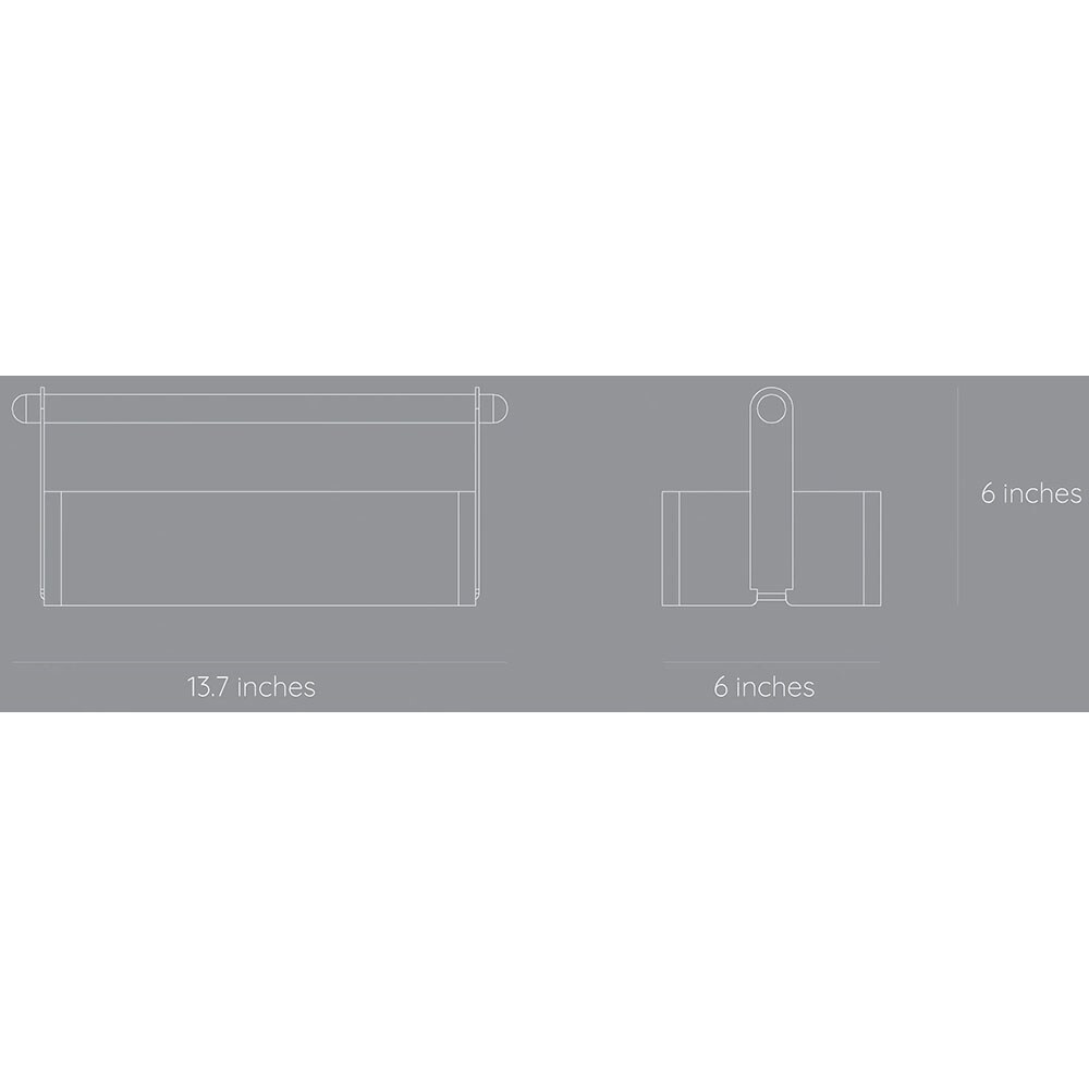 Cutie depozitare Cora Small, 34.9 x 15.4 x 15 cm, gri