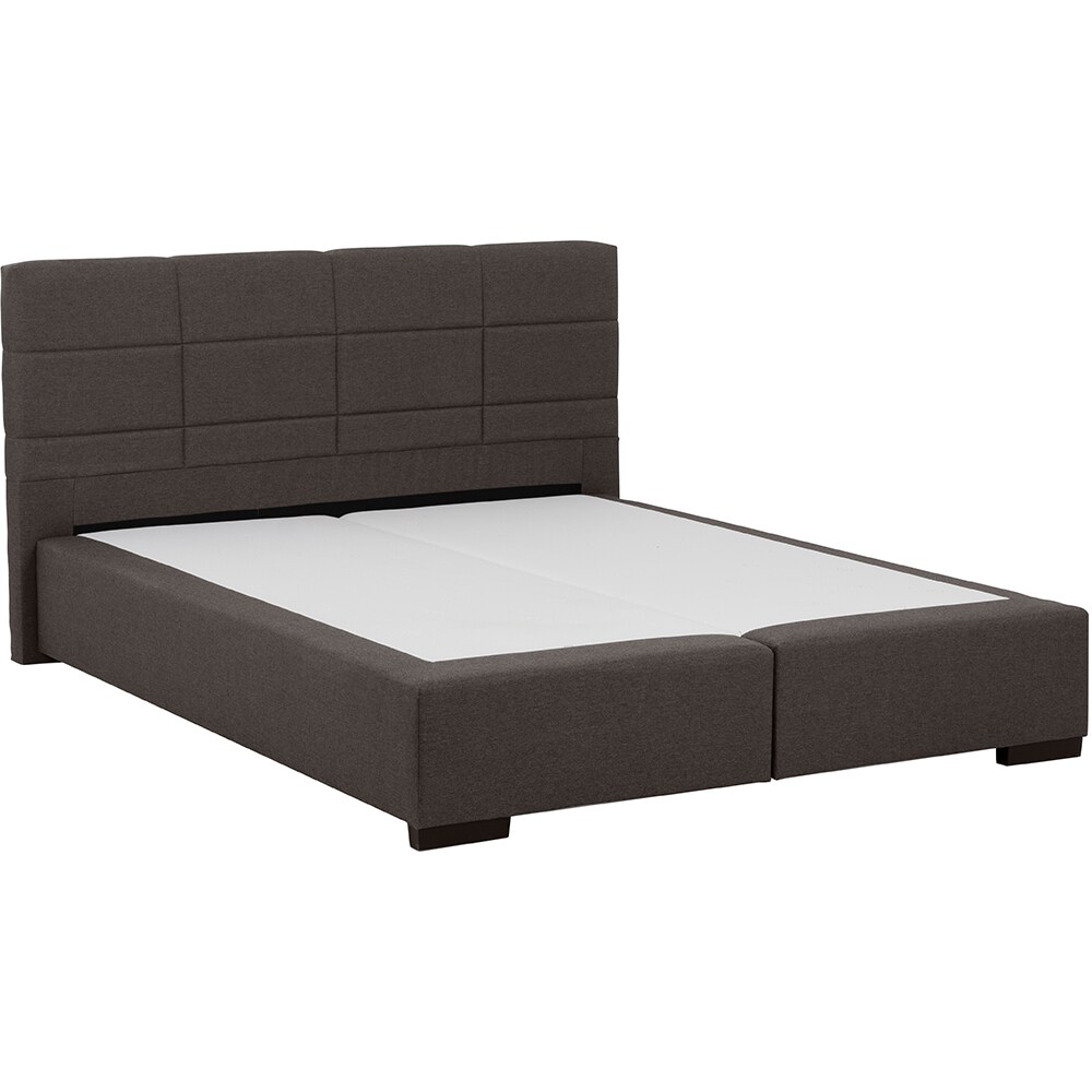 Pat tapitat Beast C312, saltea, 160 x 200 cm, maro inchis