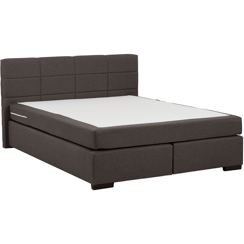 Pat tapitat Beast C312, saltea, 160 x 200 cm, maro inchis