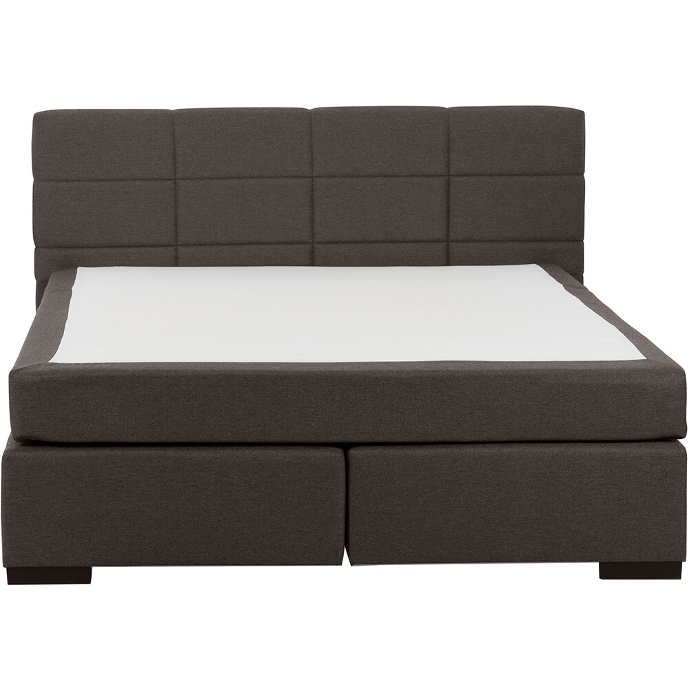 Pat tapitat Beast C312, saltea, 160 x 200 cm, maro inchis