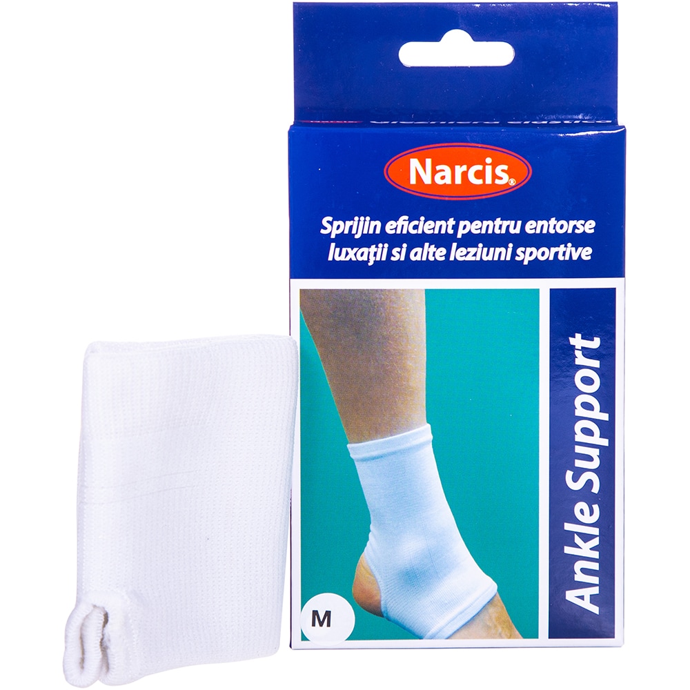 Glezniera elastica NARCIS, alb, Marime M