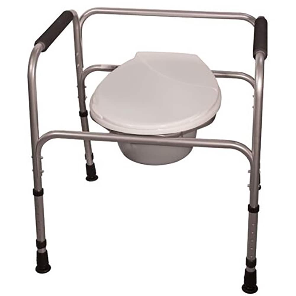 Scaun de toaleta BEST M BM AT01001, greutate suportata 150 kg, otel, bej