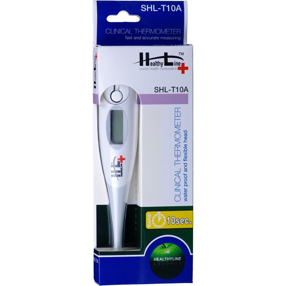 Termometru digital cu cap flexibil SHL-T10A, HEALTHYLINE