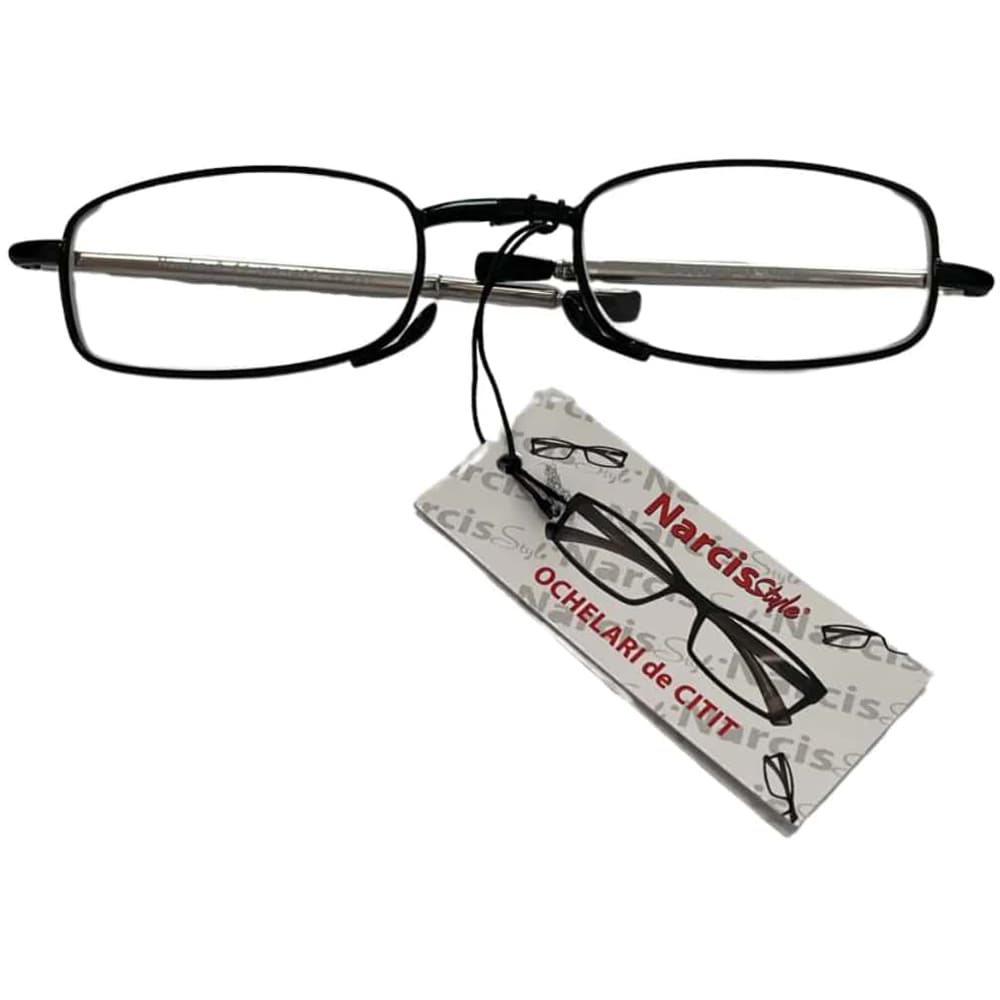 Ochelari de citit clasici pliabili cu husa Narcis Style, 1.75+