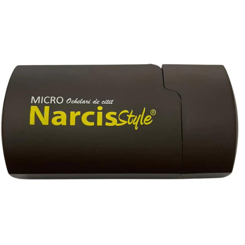 Ochelari de citit clasici pliabili cu husa Narcis Style, 3.50+