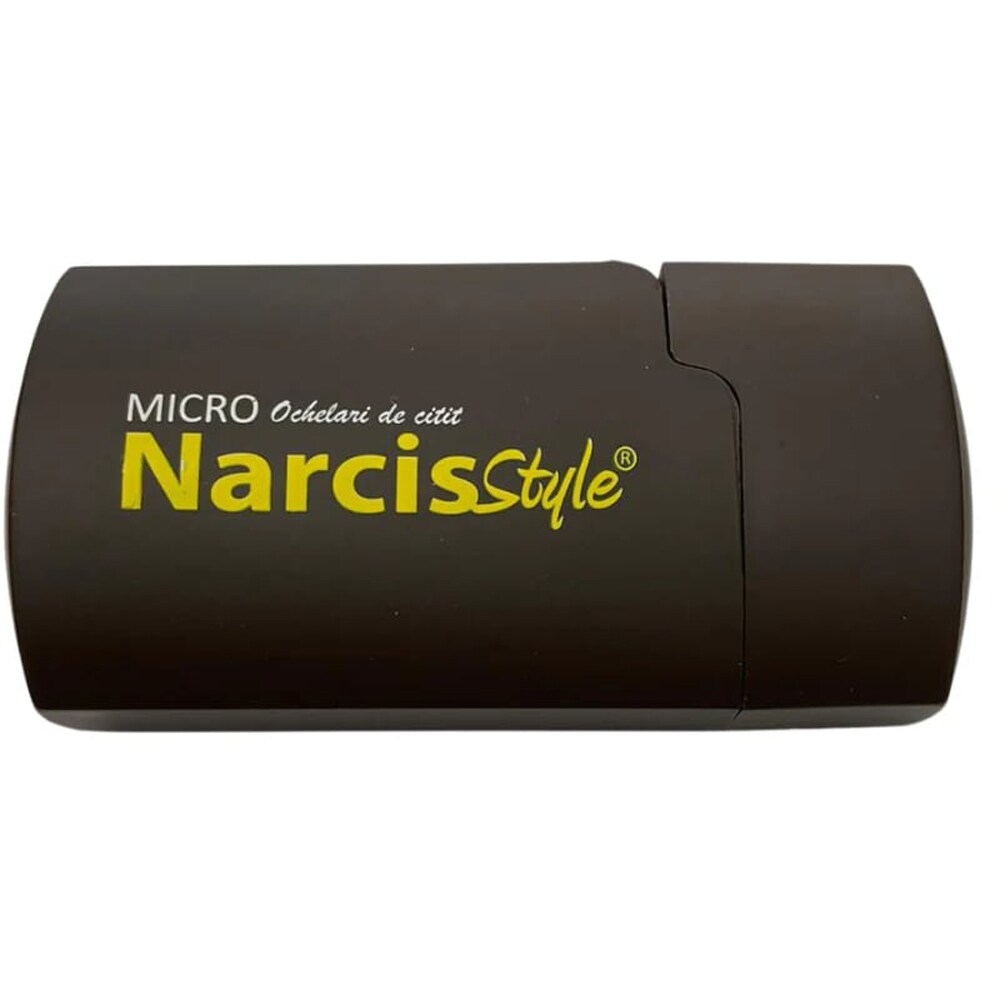 Ochelari de citit clasici pliabili cu husa Narcis Style, 4.00+