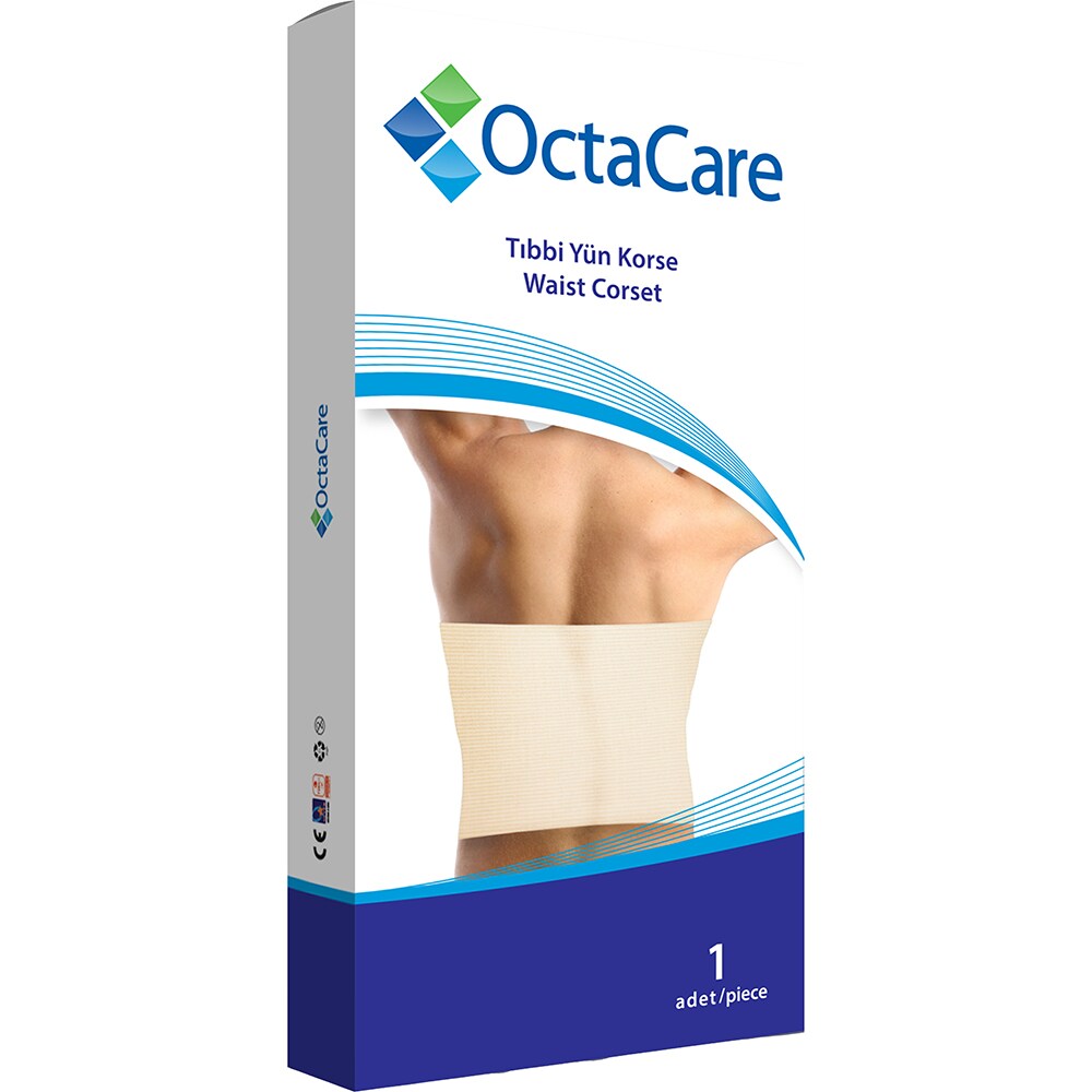 Burtiera OCTACARE, Marime XL (120-145 cm), bej