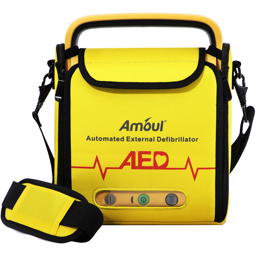 Defibrilator extern automat AMOUL I3 AED, Acumulator Li-Ion, galben