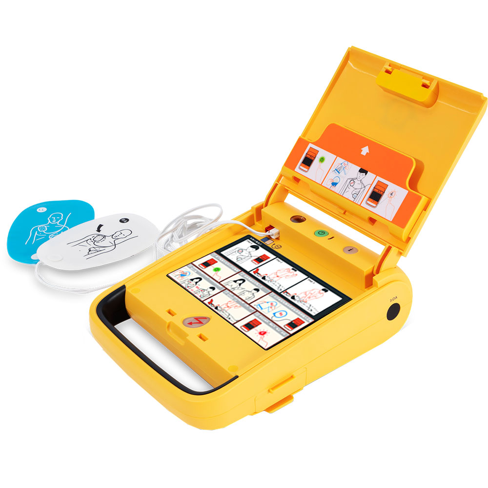 Defibrilator extern automat AMOUL I3 AED, Acumulator Li-Ion, galben