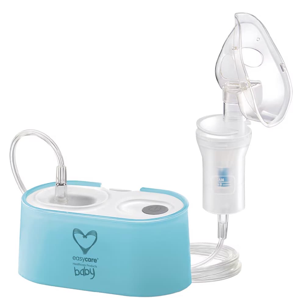 Nebulizator cu piston EASYCARE VP-D2, 8ml, alb-albastru