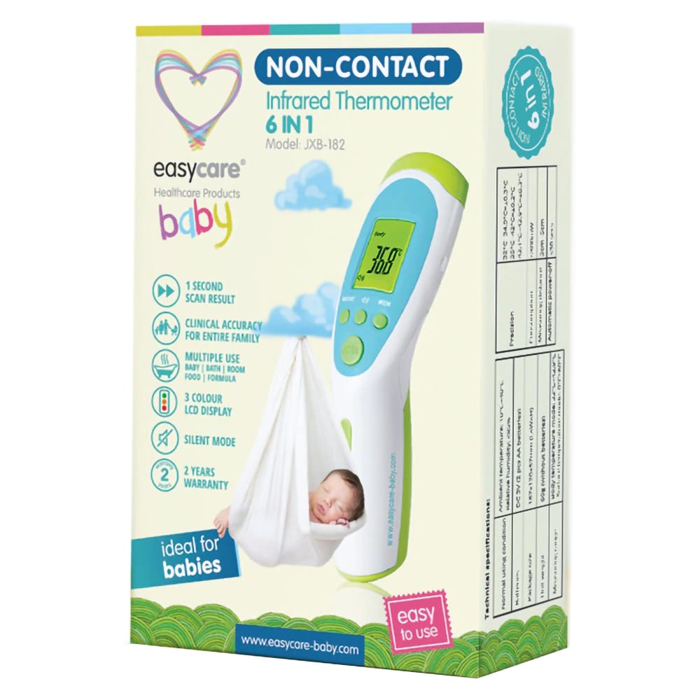 Termometru cu infrarosu EASYCARE EASY00112, albastru-verde