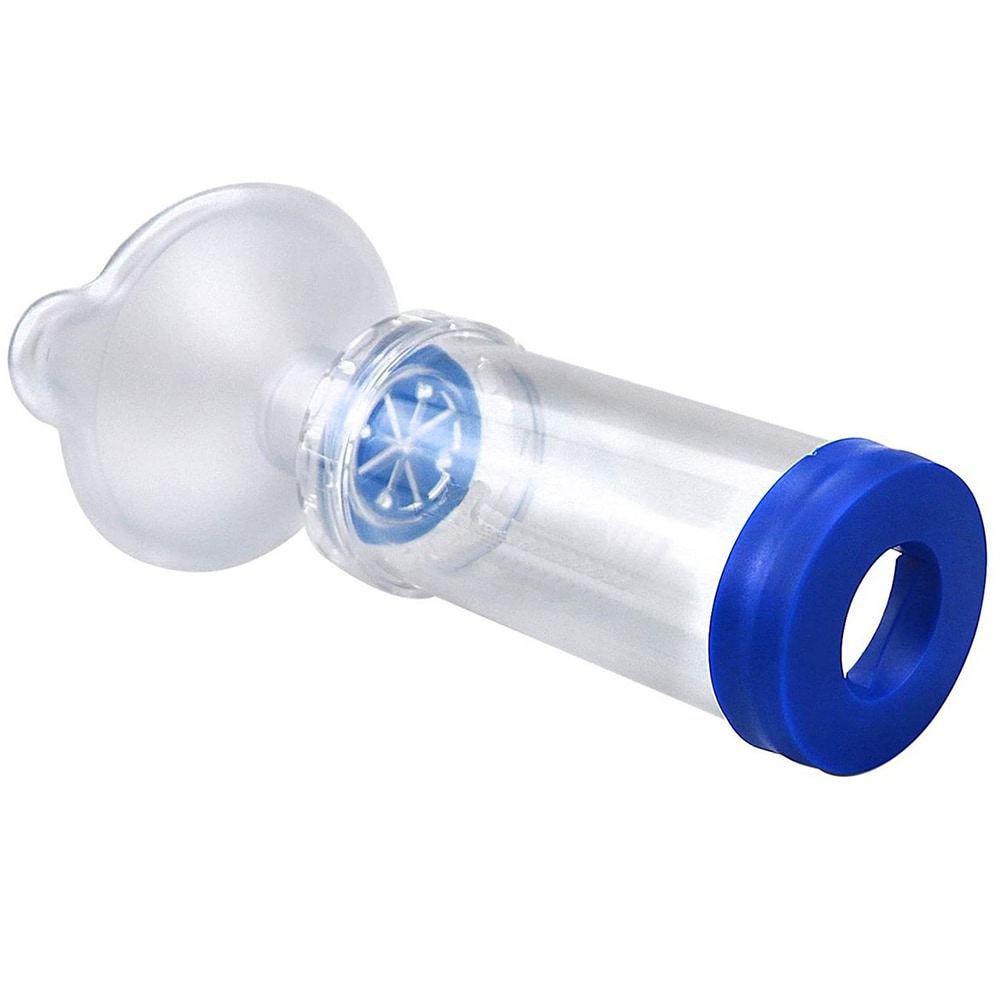 Camera de inhalare KIDSCARE KCCI10C, albastru-transparent