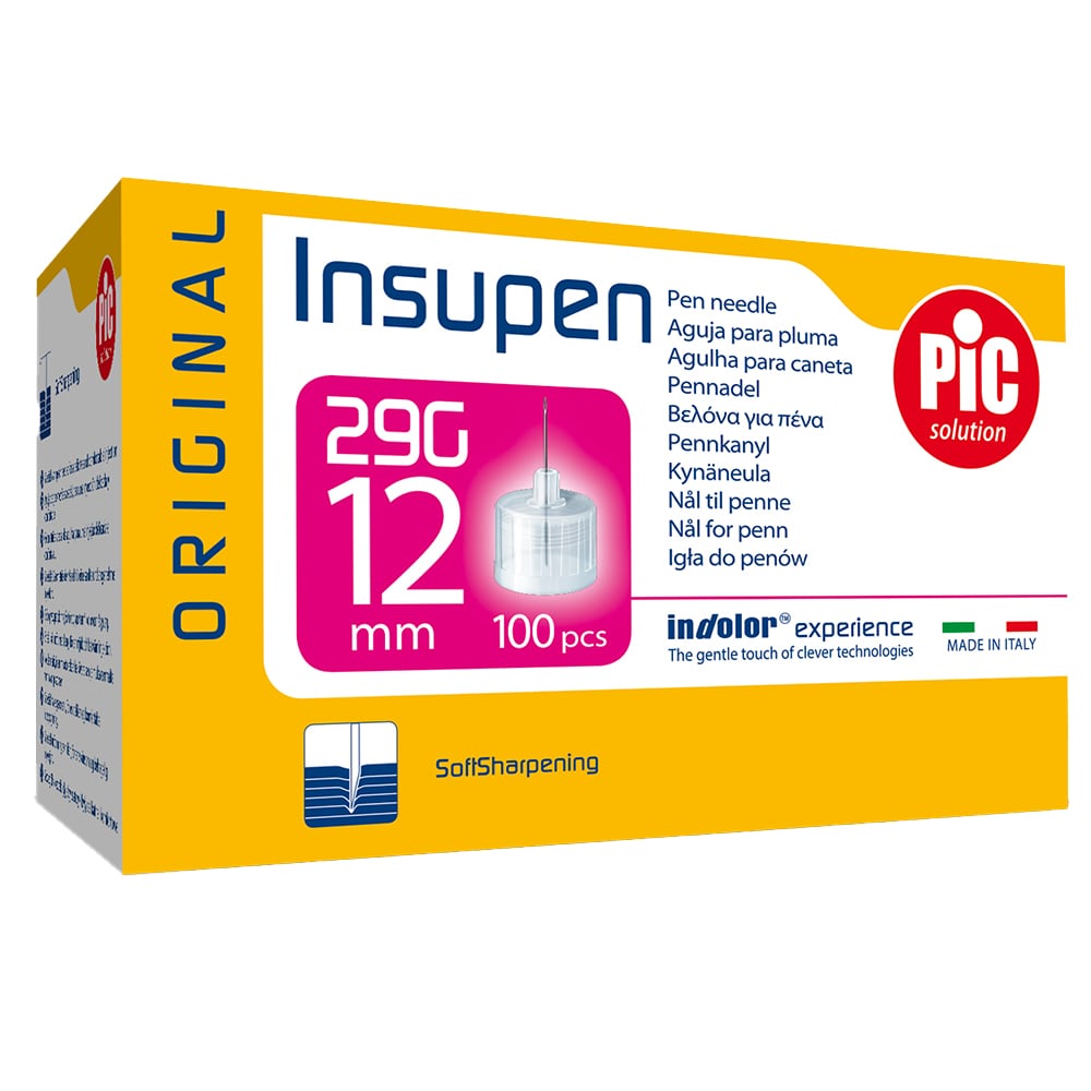 Ace pen insulina sterile PIC Solution Insupen, 29gx12mm, 100 bucati