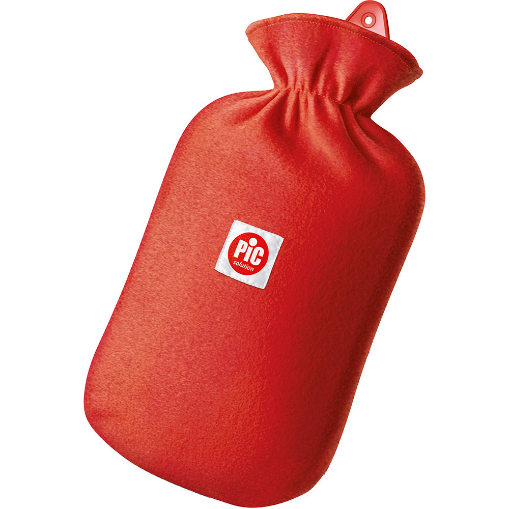 Perna pentru apa calda PIC, husa de protectie, cauciuc, 2L