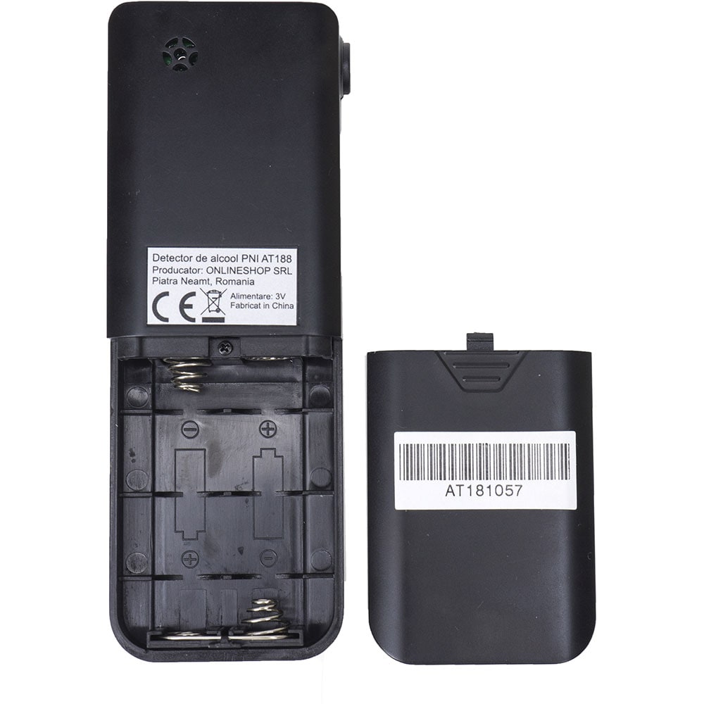 Alcool tester PNI AT188, digital, display LCD, negru