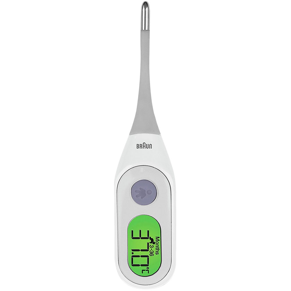 Termometru digital BRAUN Age Precision TOW009057, alb-gri