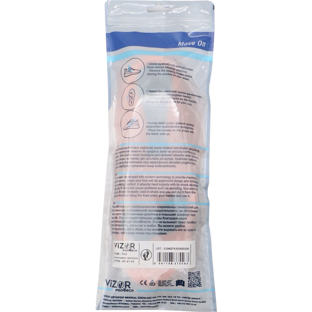 Talpici Power Balance VIZOR 743, marimea M, portocaliu