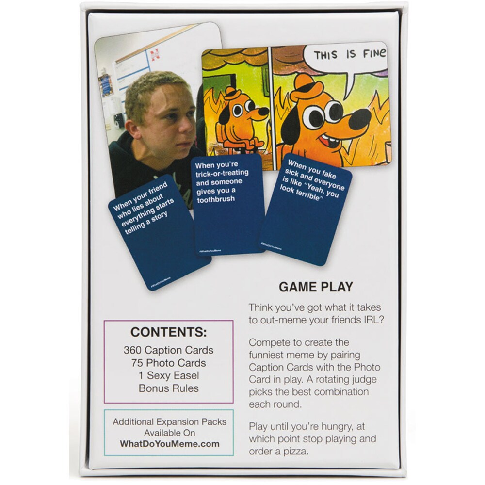 Joc de societate WHAT DO YOU MEME MEM0300, 17 ani+, 3-20 jucatori