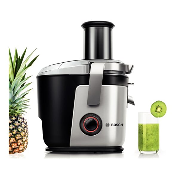 Storcator fructe si legume BOSCH MES4000, 1.5l, 1000W, 2 trepte putere, argintiu - negru