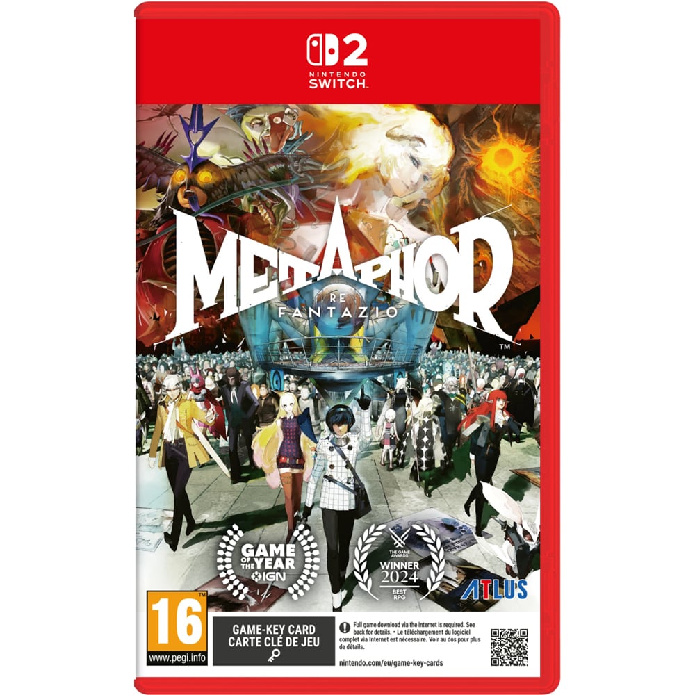 Joc Metaphor Refantazio (Game-Key Card) Nintendo Switch 2