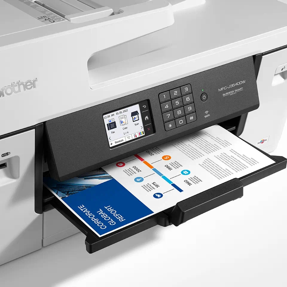 Multifunctional inkjet color BROTHER MFC-J3540DW, A3, USB, Retea, Wi-Fi, Fax