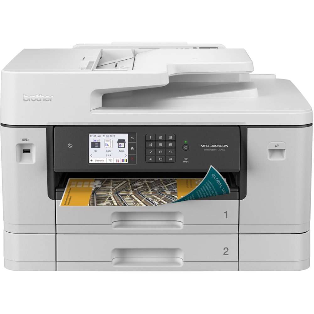 Multifunctional inkjet color BROTHER MFC-J3940DW, A3, USB, Retea, Wi-Fi, Fax