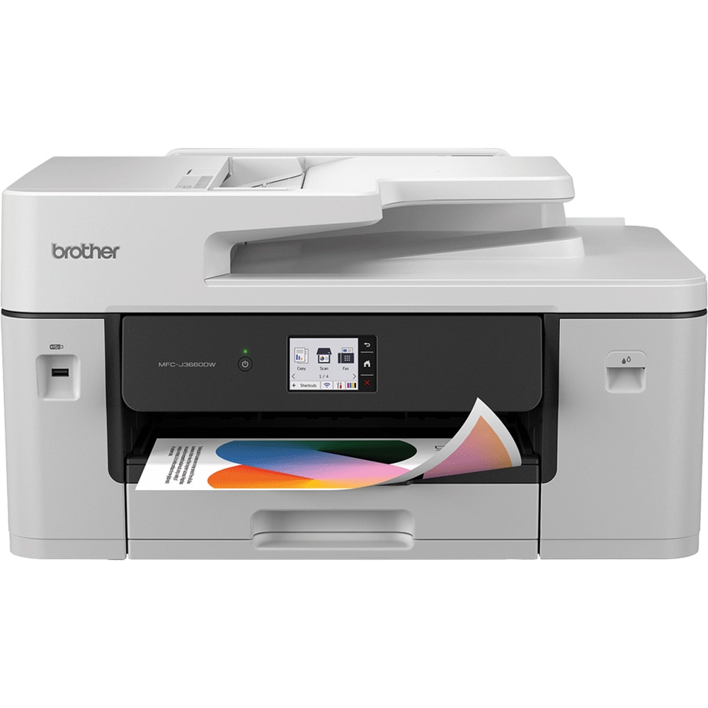 Multifunctional inkjet color BROTHER MFC-J3660DW, A3, USB, Retea, Wi-Fi, Fax