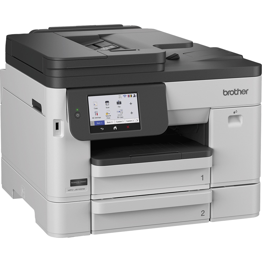 Multifunctional inkjet color BROTHER MFC-J5010DW CISS, A4, USB, Wi-Fi, Retea, Fax