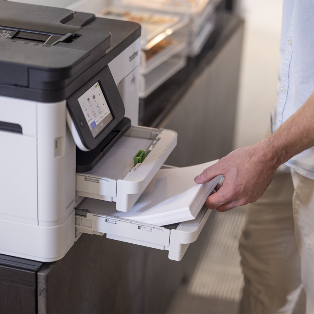 Multifunctional inkjet color BROTHER MFC-J5010DW CISS, A4, USB, Wi-Fi, Retea, Fax