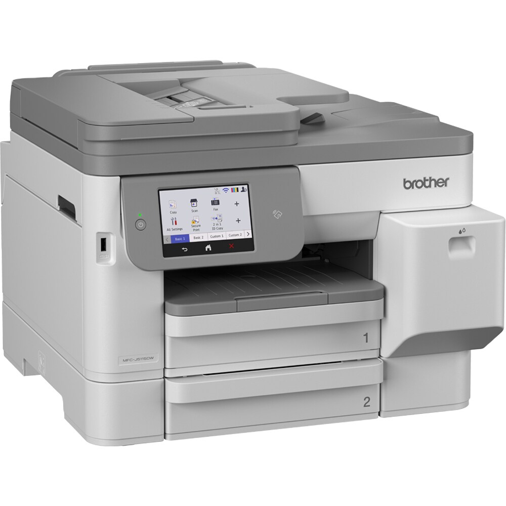 Multifunctional inkjet color BROTHER MFC-J5115DW CISS, A4, USB, Wi-Fi, Retea, Fax